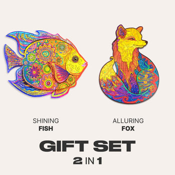 Kids Gift Set #8 (Shining fish, Alluring Fox)