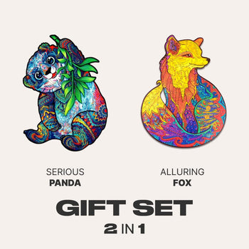 Kids Gift Set #9 (Serious Panda, Alluring Fox)