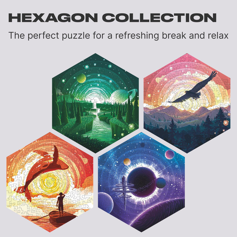 Hexagon Space Station