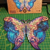 Wooden Jigsaw Puzzle Intergalaxy Butterfly