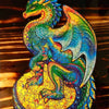 Wooden Puzzle Guarding Dragon
