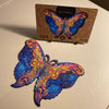 Wooden Jigsaw Puzzle Intergalaxy Butterfly