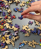 Wooden Jigsaw Puzzle Emanating Raccoon